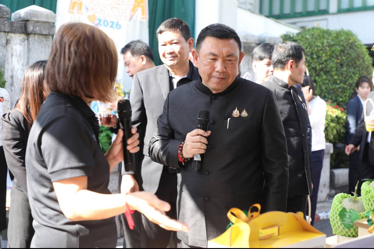 title - ส.ป.ก. เดินหน้าส่งเสริมรายได้เกษตรกร จัดงาน “ส่งความสุขปีใหม่ มอบให้เกษตรกรในเขตปฏิรูปที่ดิน” ทั่วประเทศ  ณ สำนักงานการปฏิรูปที่ดินเพื่อเกษตรกรรม ถนน ราชดำเนินนอก